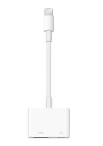 Apple Lightning Digital AV Adapter - Adapter - Digital / Daten, Digital / Display / Video, Video / Analog 0,16 m - 19-polig